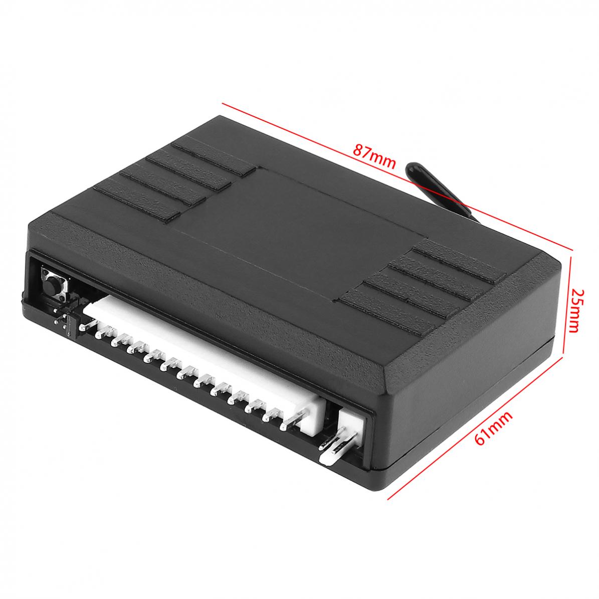 12V Car Alarm System Vehicle Keyless Entry System with Remote Control & Door Lock Automatically for Toyota