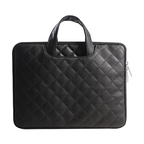 Waterdichte Document Zakken Draagbare mannen Aktetassen Business Paspoort Handtas Notebook Totes Travel Organizer Office Accessoires: Black