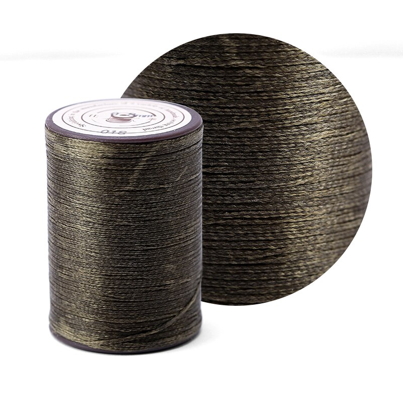 0.8Mm 100M Platte Wax Draad Naaien Lederen Gereedschap Hoge Sterkte Draad Wax Ropehand Maken Tool Voor Leer stof: 018