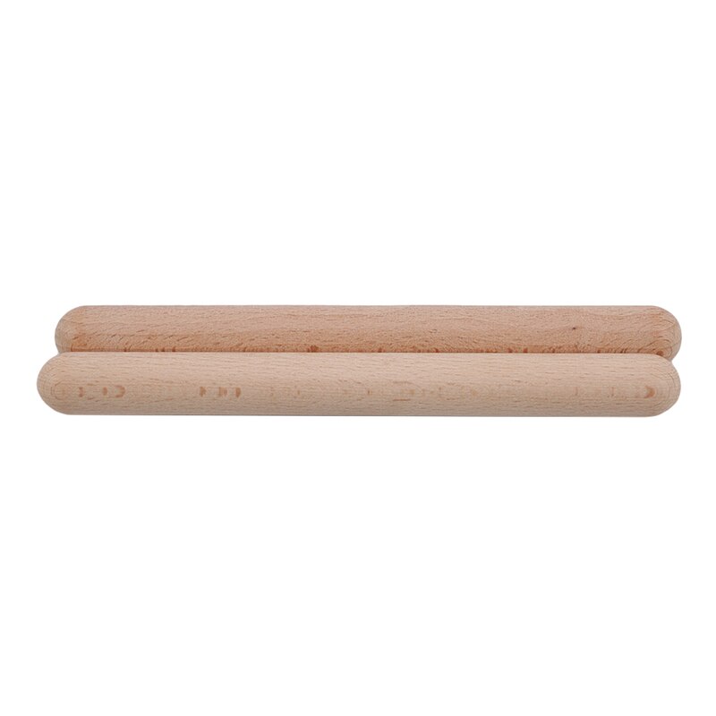 2 pz/set classica Orff ritmo bastoni musica legno duro gronda strumento a percussione ritmo bastoni giocattoli per bambini per bambini