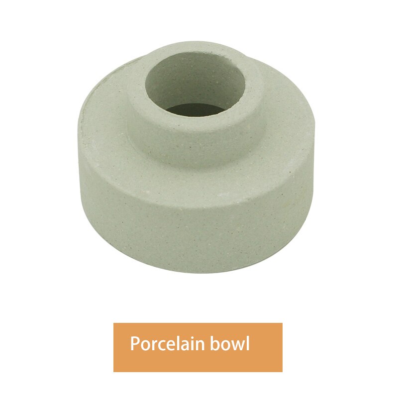 Venturi auto-amorçage brûleur four brûleur navette four naturel pistolet accessoires pistolet tête cuivre perle cuivre bouchon: Porcelain bowl