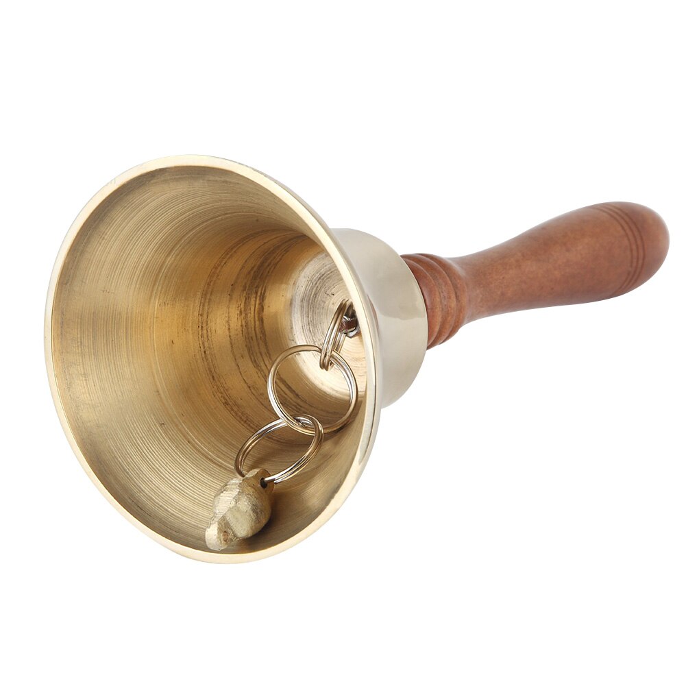 Loud Ringing Bell Party Loud Ringing Home Pub Wood Handle Classic 3.... – Grandado