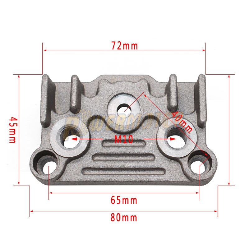 Motorcycle Oil Cooling Cooler Chinese Made Radiator Oil Cooler Set For 50cc 70cc 90cc 110cc 125cc 140cc Horizontal Engine