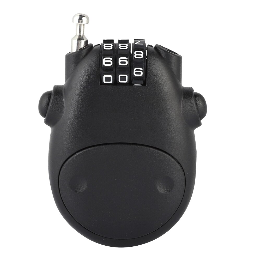 YF20972 3 Digit Code Combination Pram Lock Pushchair Bicycle Stroller Password Security Coded Lock: Black