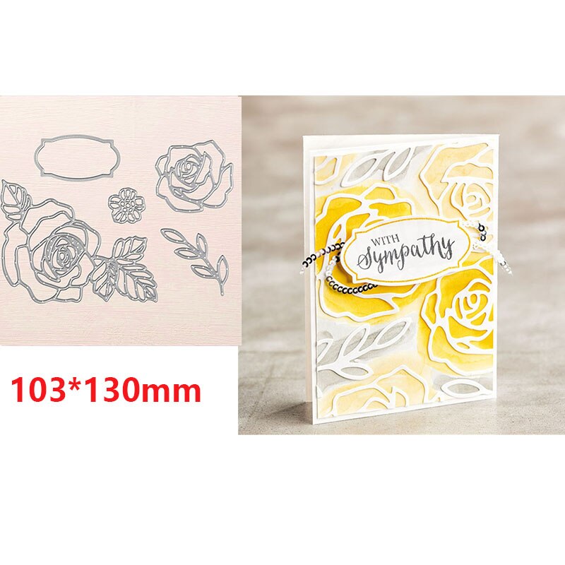 Circle Oval Rectangle Polygon Frames Set Metal Cutting Dies for DIY Scrapbooking Embossing Cards Craft Making 20A: 9