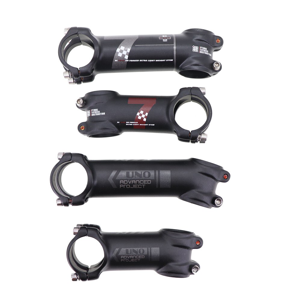UNO 7 Bike Stem Kalloy Ultralight -7 17 Degree MTB Road Alu 7050 31.8mm 60 70 80mm 90 100 110 120 130mm Bicycle Stem King Alloy