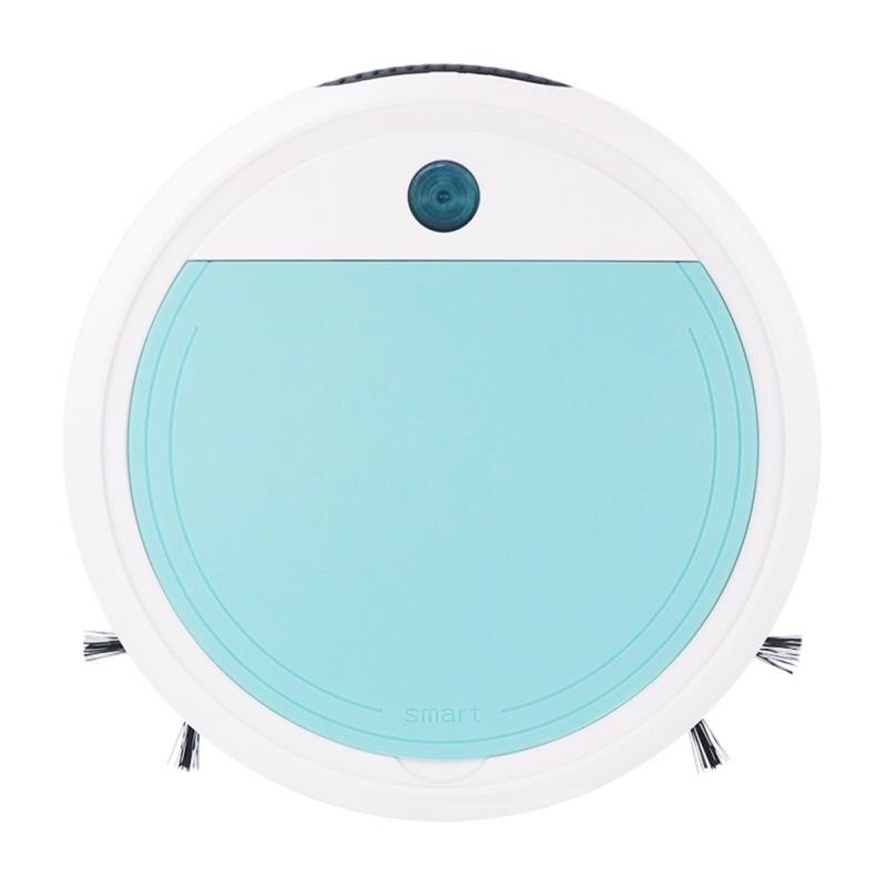 Auto smart soprobot dammsugare uv sterilisator stark sug sopmaskin 4 in 1 torr våt mopp 120 min dammsugare: Vitgrön