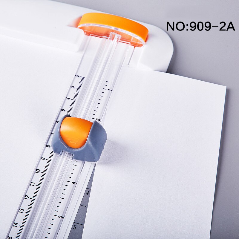 909-2A/2B A4 Manual Paper Cutter Office Home Photo Cutting Folding Ruler Paper Cutting Machine Guillotine Trimmer 1pc