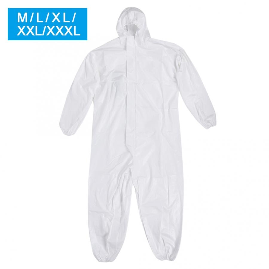 safety clothes Disposable Protection Suit Hooded Coverall Full Body Safety Clothing Men Women Unisex overol hombre Safety Overal