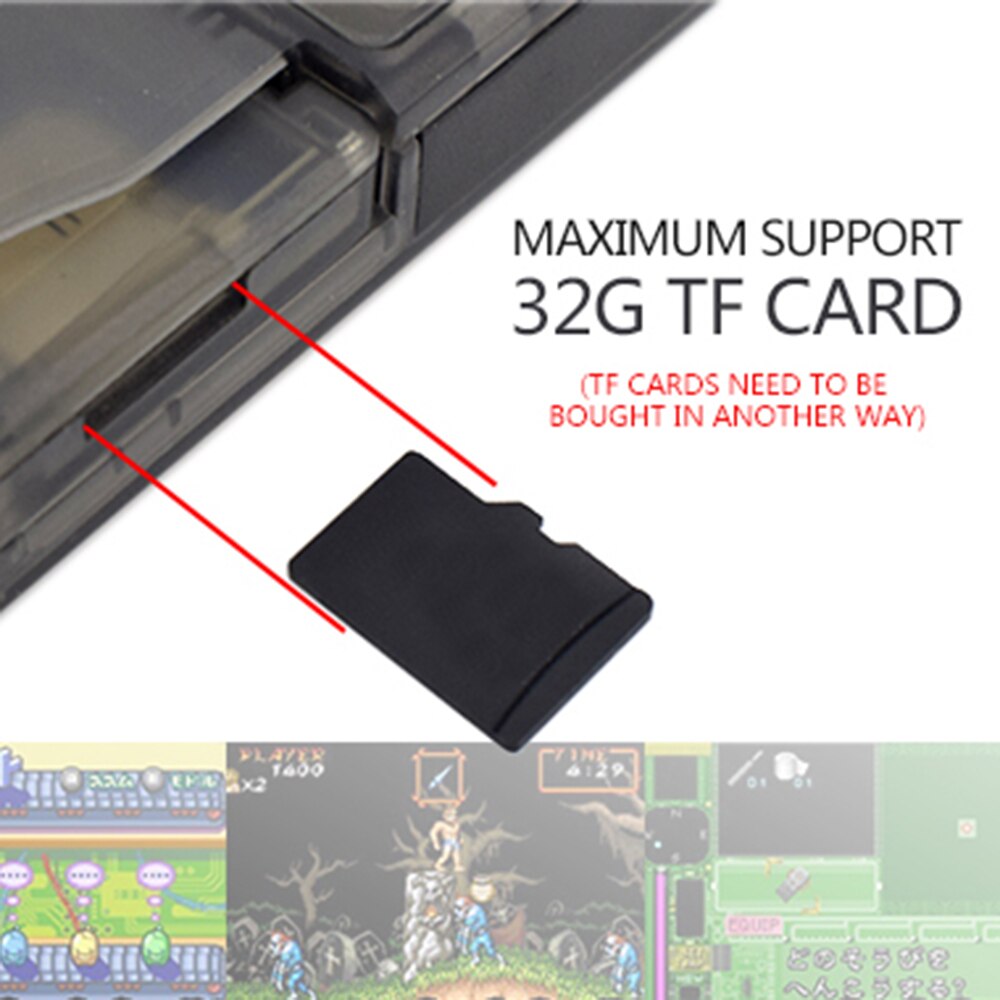 RS-97 Portatile Palmare consolle di Gioco Giocatore del Gioco costruito-in 1151 Giochi Differenti Giochi Classici w/ 3 pollici Lagre schermo Dispaly