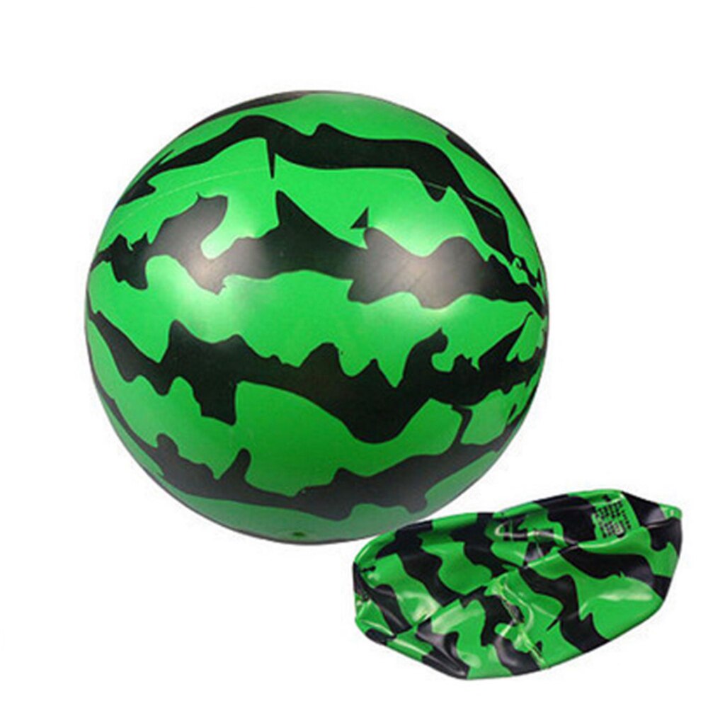 Novedad, 1 Uds., pelota inflable de sandía para playa, pelota de juguete, globo de natación para