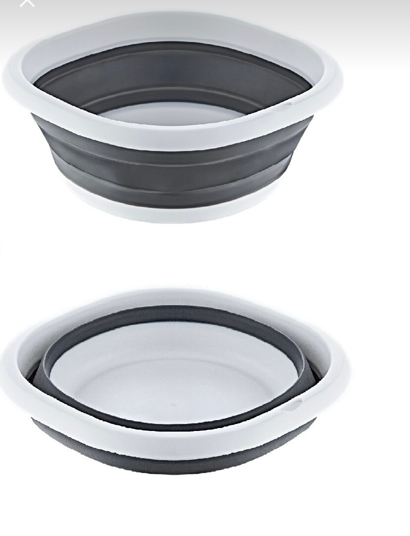 Washing bucket, folding laundry tub,retractable bucket. Bath Basin Accordion Foldable Bath Bath, Plastic folding bucket