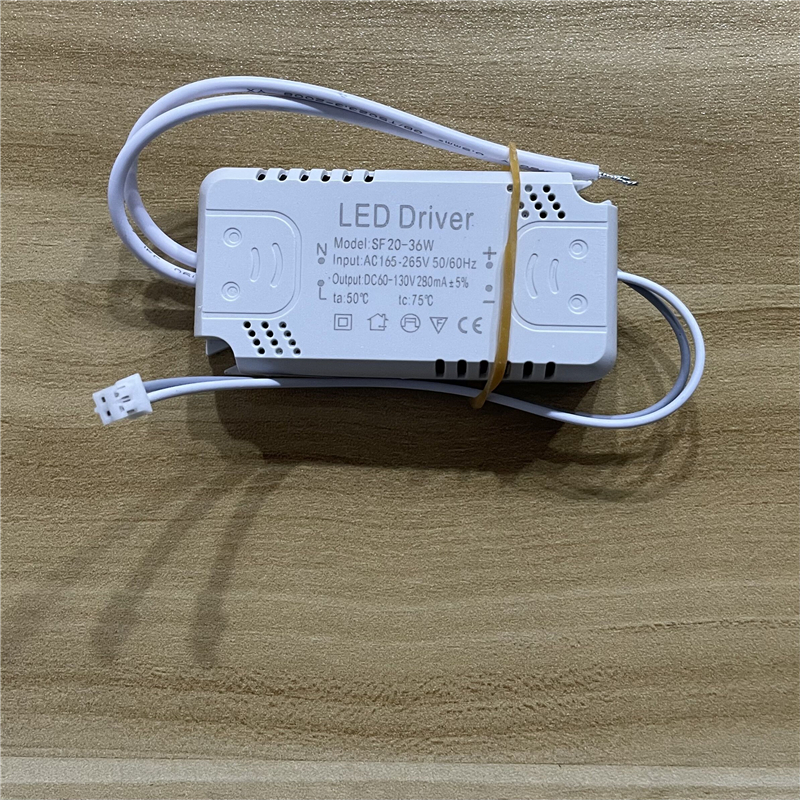 LED Driver Adapter For LED Lighting AC165-265V Non-Isolating Transformer For Ceiling Light Replacement 8-24W 30-50W
