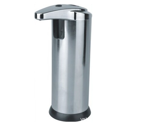 250ml Stainless Steel Automatic Soap Dispenser Handsfree Automatic IR Smart Sensor Touchless Soap Liquid Dispenser: Default Title