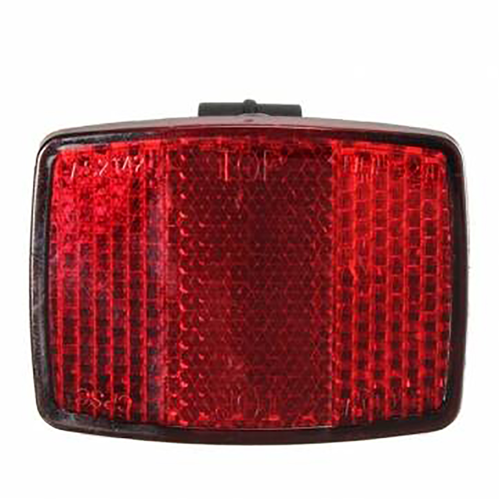 EMVANV Universele Fiets Veiligheid Reflector, Fiets Fietsen Veiligheid Voor Achter Reflectoren, Rood Waarschuwingslampje voor Bike: red