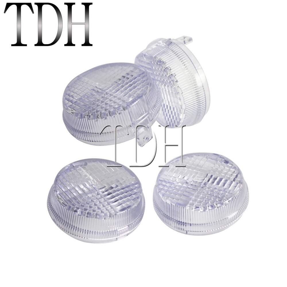 Motorrad Blinker Licht Lampe Lenes Vorne/Hinten Licht Linsen Abdeckung Für Honda VTX Aero 1300 Kawasaki Vulkan 1600 VN1600