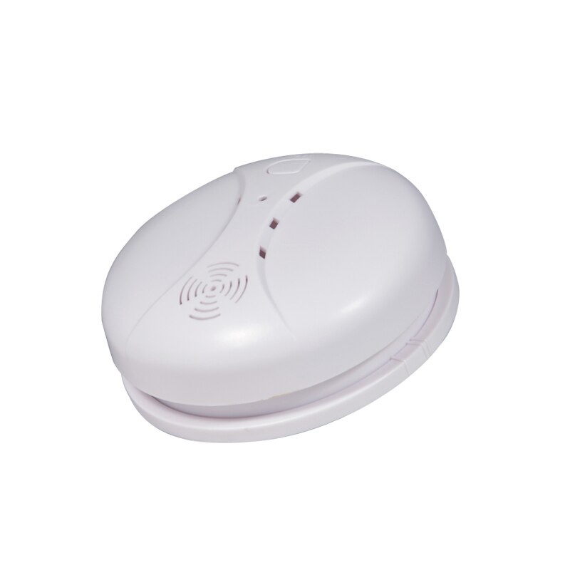 1 stk 433 mhz bærbare alarmsensorer trådløs brandrøgdetektor til hele hjemmets sikkerhedsalarmsystem i vores butik røgsensor
