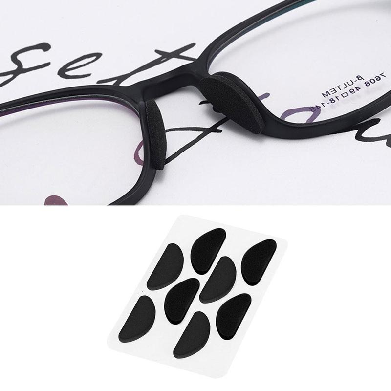 4 paar neuspads voor brillen, zelfklevende siliconen neuspads, antislip, witte dunne neuspads voor brillen, brillen en zonnebrillen