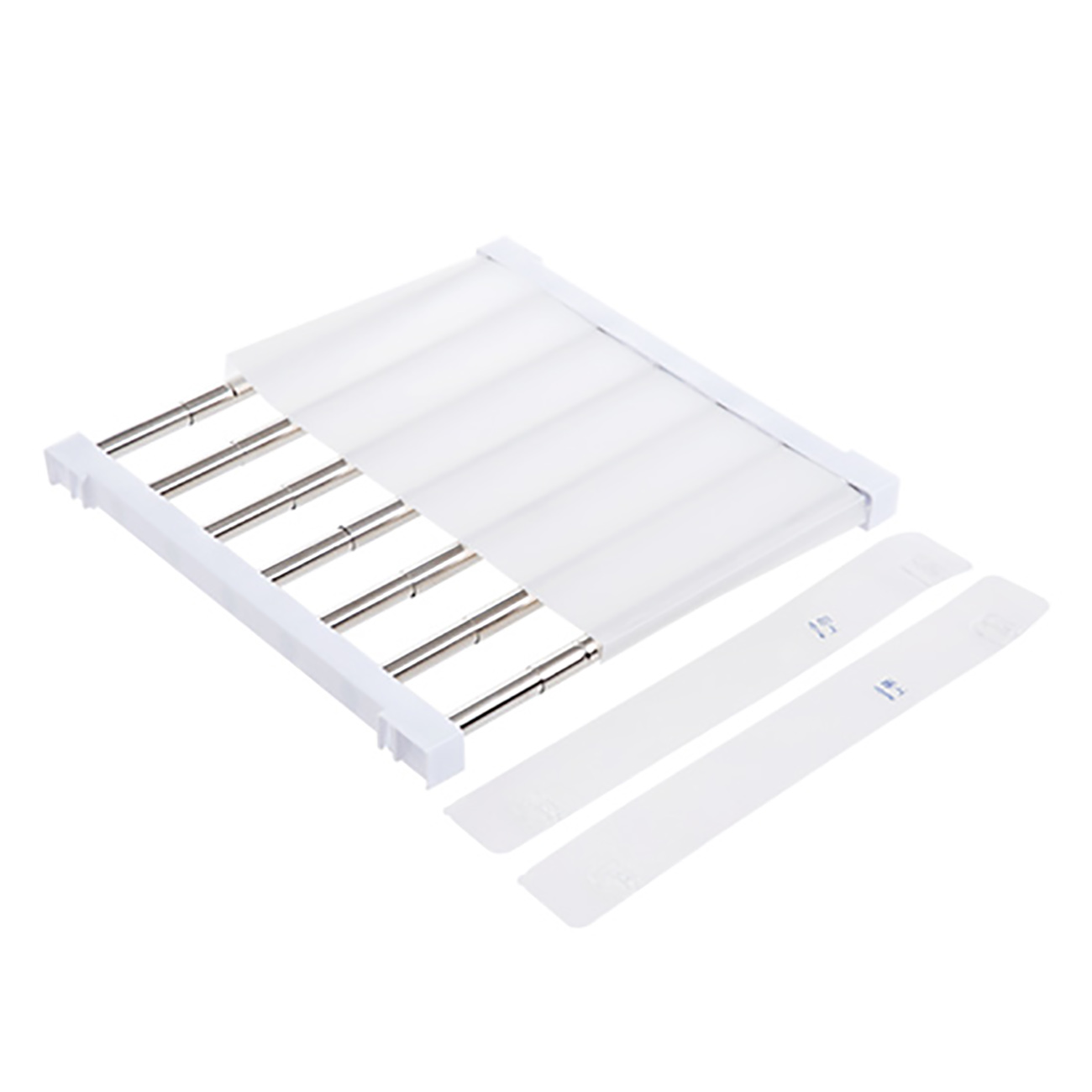 Adjustable Closet Shelf Wardrobe Storage Rack Shelves Closet Organizer Shelf Dividers Cabinets Layered Partition Storage Frame