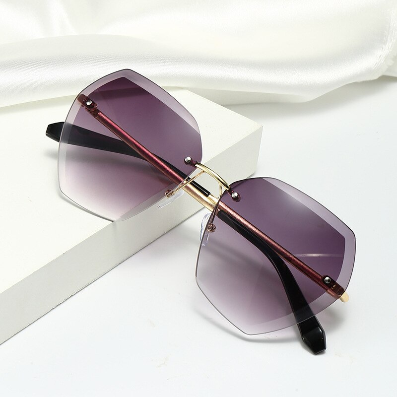 Driver's Sunglasses Sunglasses Gradient Lenses Sun Glasses Lady Vintage Alloy Legs Classic Shades
