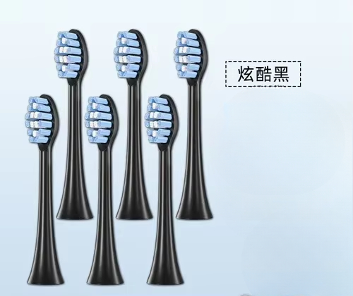 12 stuks opzetborstels Past met FLYCO elektrische opzetborstel TH01 originele FT7105/FT7106/FT7205 universele vervanging: Bruin