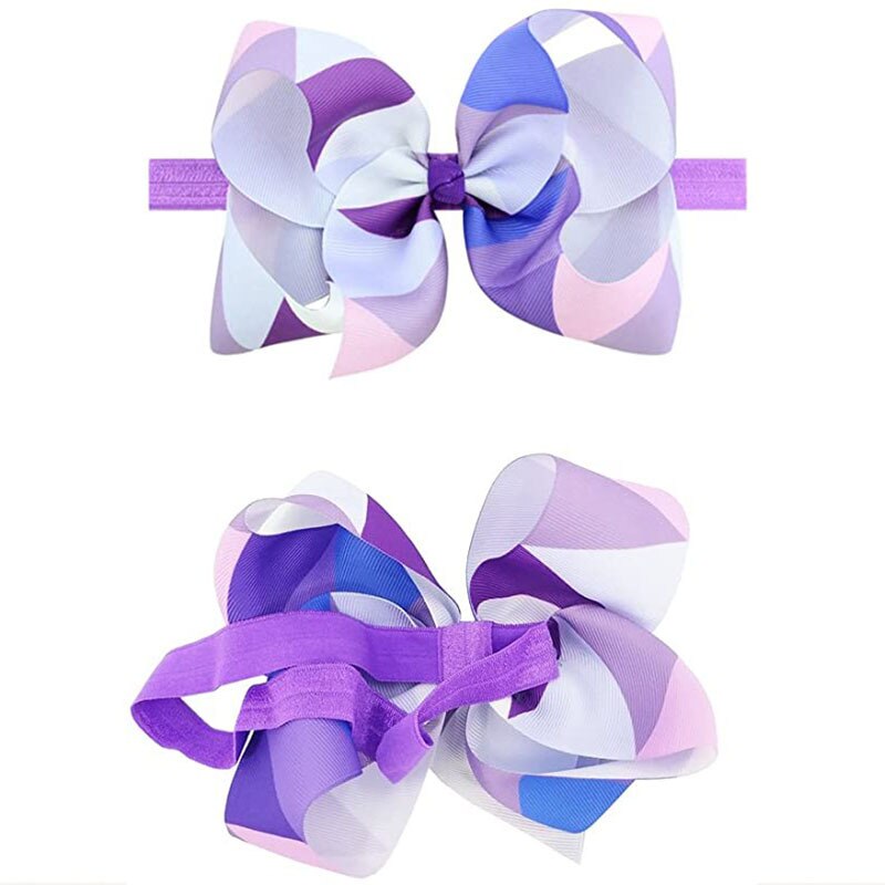 Baby Girl Bow-knot Headband 1 Set Party Dance abbigliamento per bambini 3-7 anni Rainbow Princess Tutu Skirt Tulle Skirt Suit