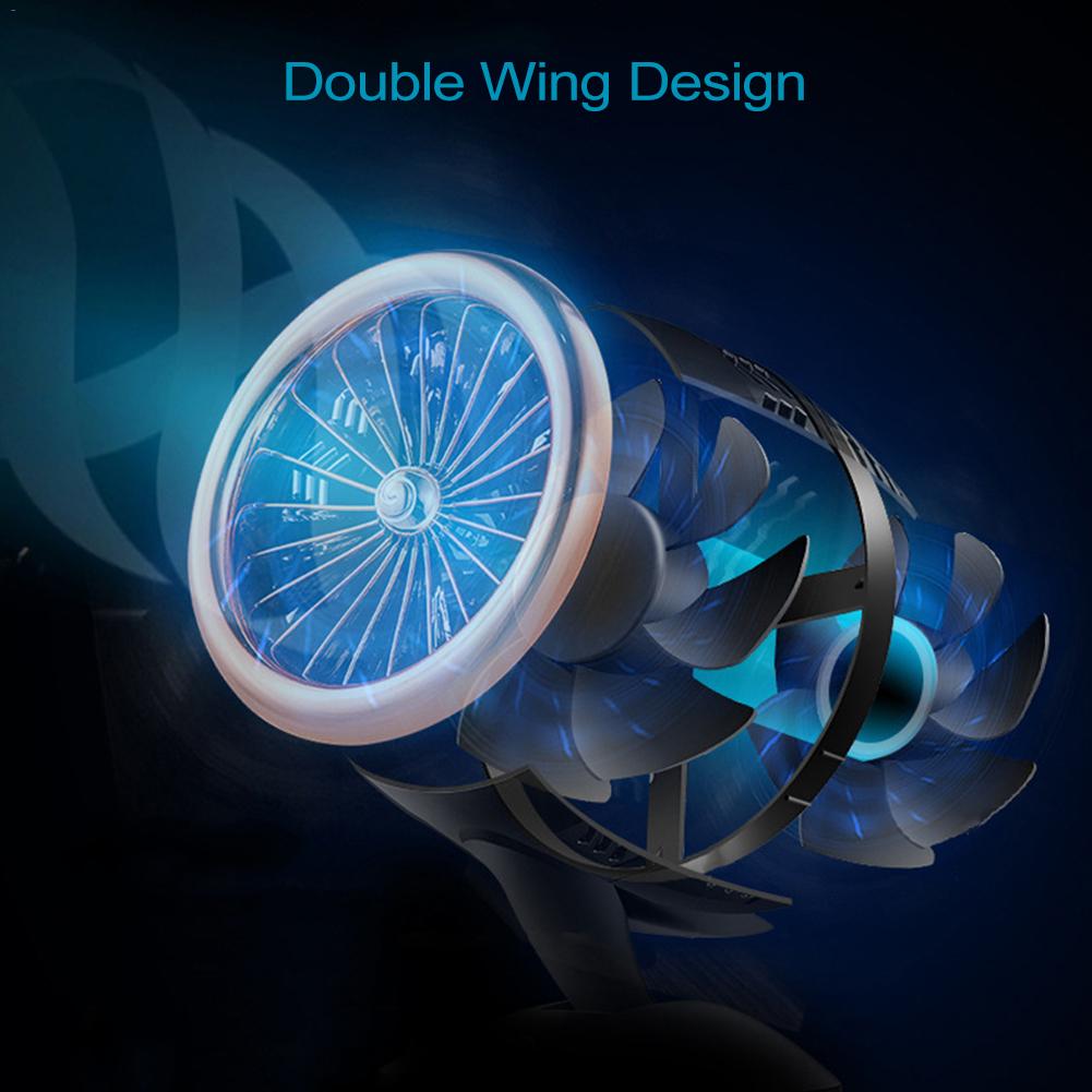 Portable DC5V Small Desk Desktop Office Fan Cooler Cooling USB Mini Fans Super Mute PC Laptop Notebook Home Student Dormitory