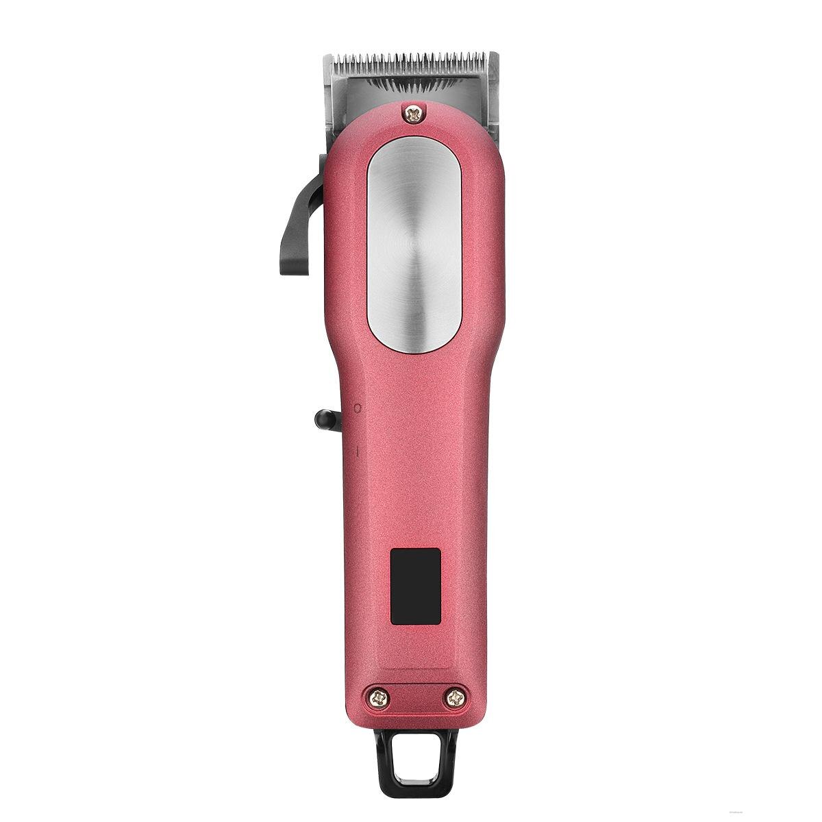 WMARK NG-101 Digital LCD Display Electric Hair Clipper Cordless Barber Cutter Hair Trimmer Shaving Machine For Men