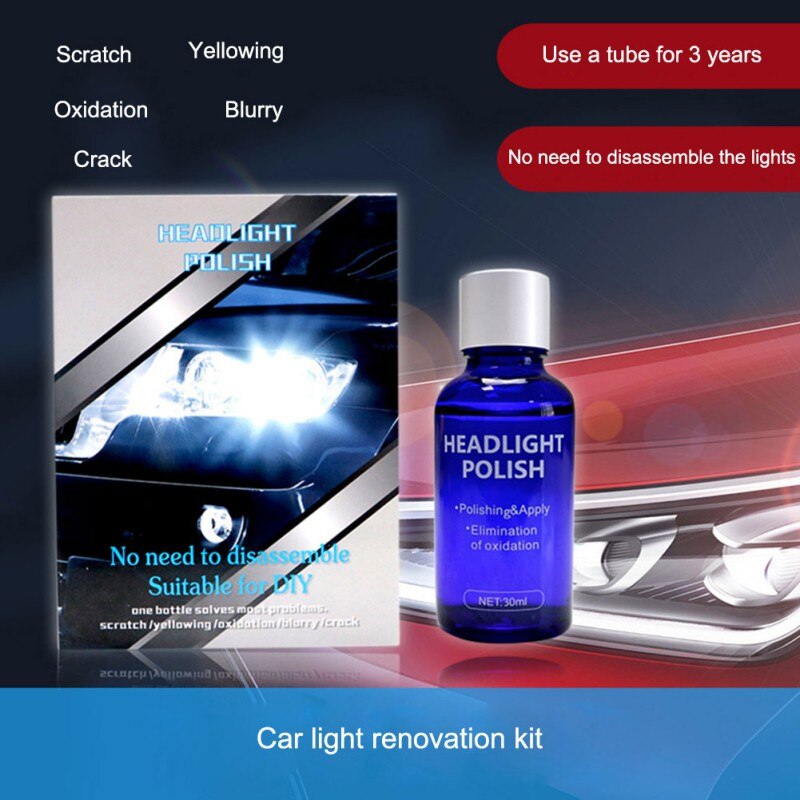 Auton valot hapetus autojen nestemäinen keraaminen pinnoite superhydrofobinen lasipinnoitteen korjaustyökalu