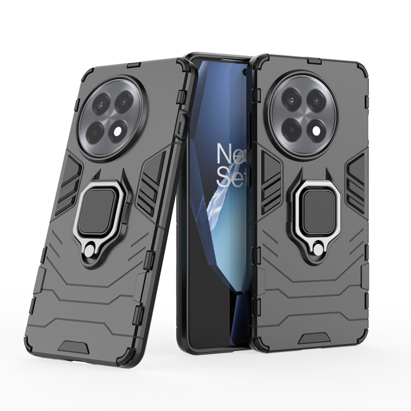 Rüstung stoßfest magnetische Ring Ständer Halter Fall für Oneplus 13R Oneplus13R One Plus ACE5 1 + ACE 5 Pro zurück Abdeckung: Beige / Für iphone 16 plus