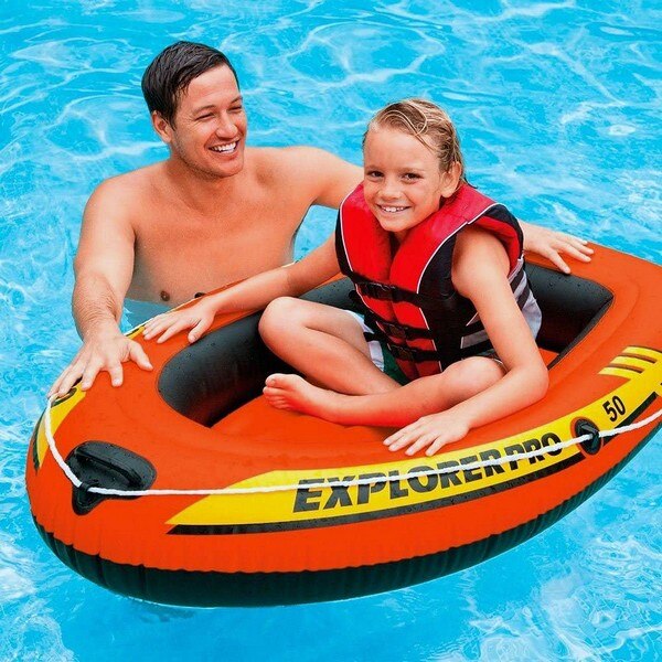 Opblaasbare Boot Explorer 50 Intex (137X85X23 Cm)