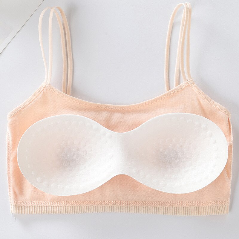 Teen Bra Undies Crop Tops for Teens Girl Underwear Sport Small Vest Topic 8-16Y Adolescente Kids Lingerie XS Teenager Undercloth