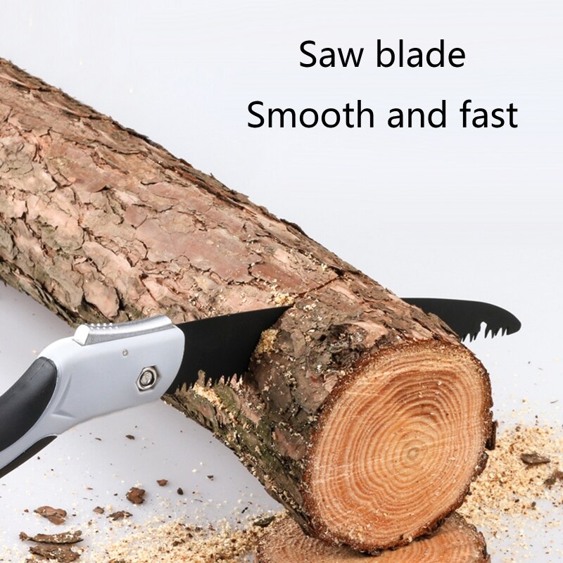 U-Shaped Turbine Folding Pruning Saw Blade Woodworking Cutting Tools Collapsible