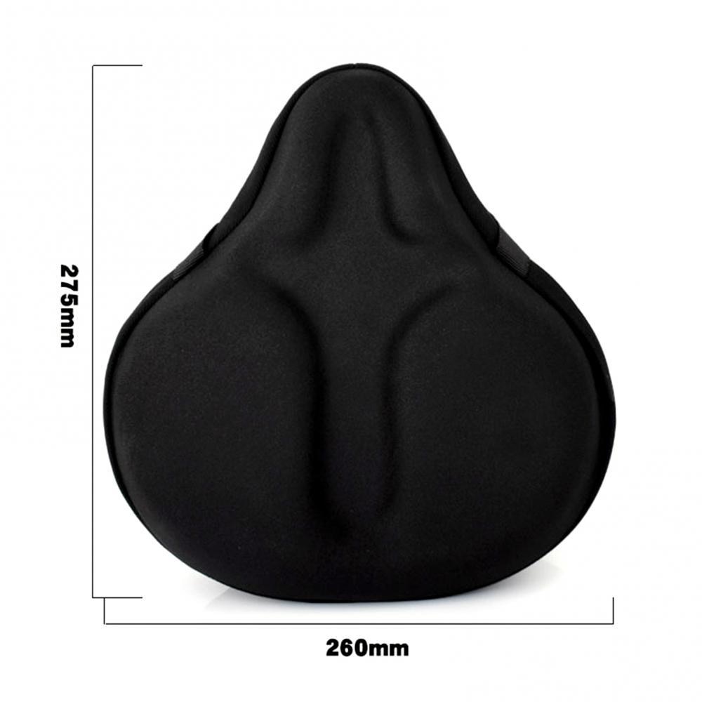 Heimtrainer Sitz Gel Kissen Abdeckung Teile Ergonomischen Für Große Breite Fahrrad Sattel Pad Radfahren Reiten Zubehör Teil