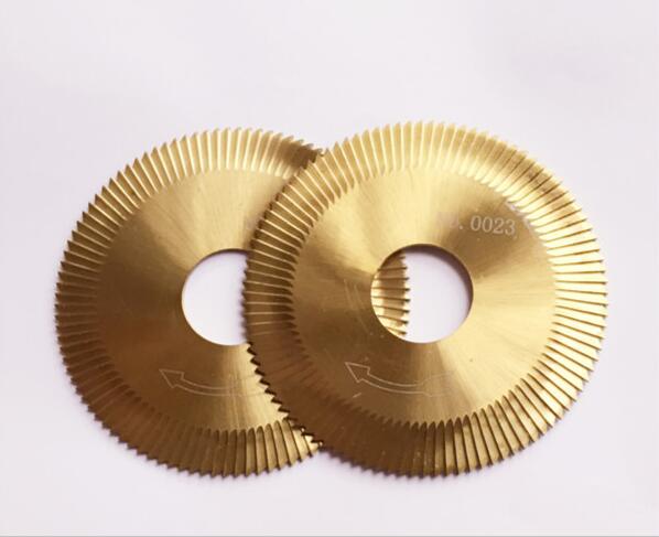 HSS key slotting cutter 0023 side & face milling cutter 100 Teeth 80-1.4-22 replace WENXING 100G 202A 100G2 key machines parts