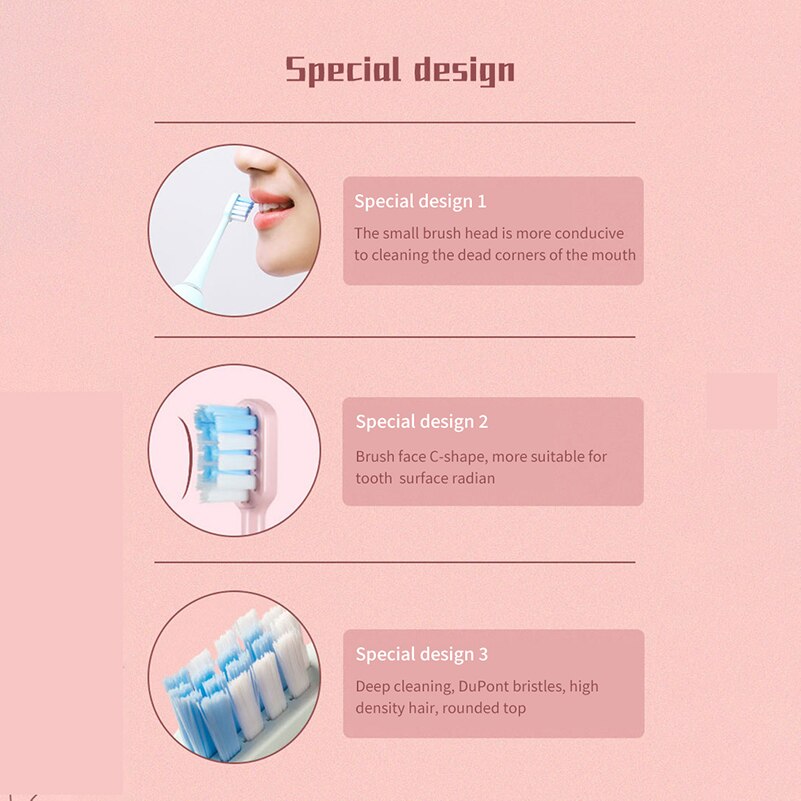 KONKA Electric toothbrush Soft hair Adult sonic vibrating toothbrush Automatic smart toothbrush Body washing toothbrush