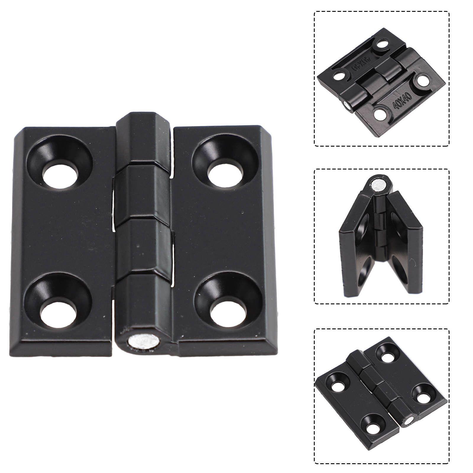 Door Hinges Heavy-duty Backflap Butt Hinges Aluminium Box Electrical Cabinet Window Hinges Household Repairing Repalce Hardware