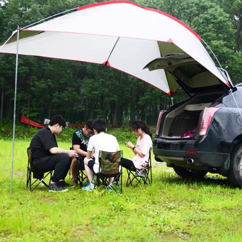 JayCreer RV Awning Operation Car Roof Trunk Tent Shelder For SUV ,RV,Seadan