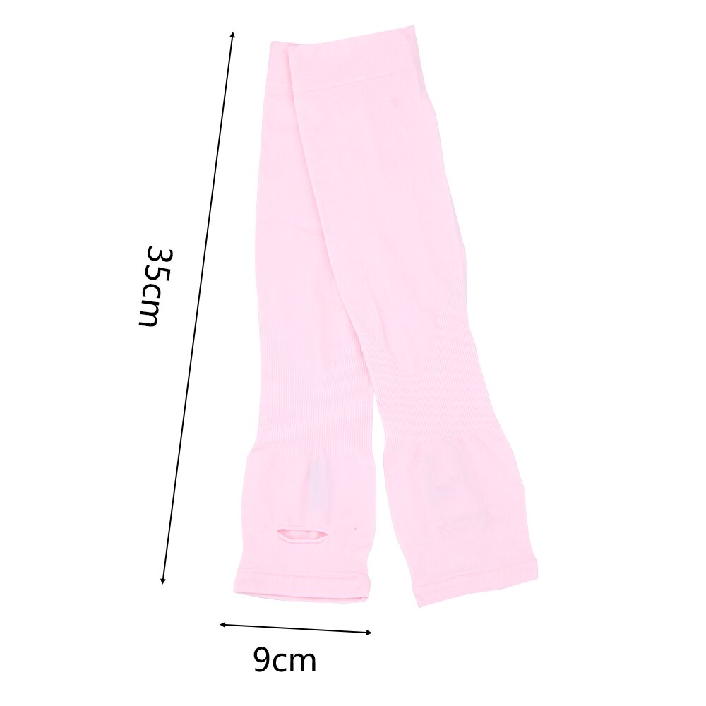 2 uds mangas de brazo calentadores de seguridad deportiva para correr sol UV protección de mano cubierta de manga calentador de enfriamiento para ciclismo, pesca de Golf
