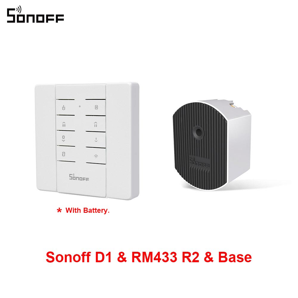 Itead Sonoff D1 Smart 433Mhz interruttore Dimmer luce RF luminosità della luce regolabile tramite eWeLink controllo vocale Google Home Alexa: D1 RM433R2 Base