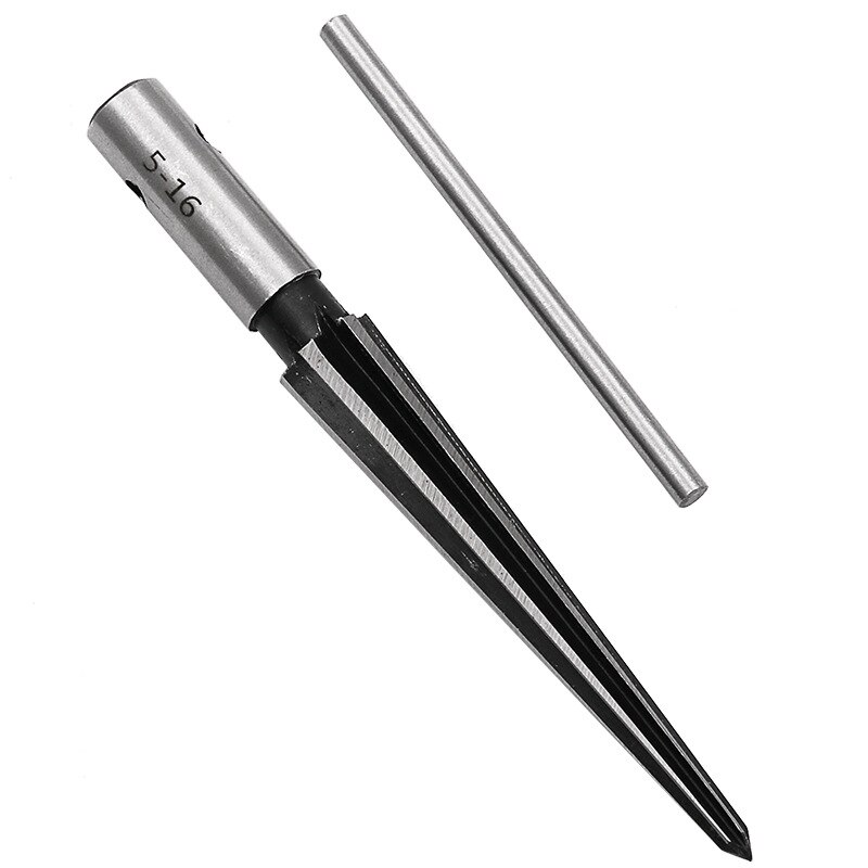 5-16mm Brücke Stift See Hand Reibahle T Griff Verjüngt 6 Flöte Fase Reiben Schreiner Schneiden Werkzeug Ader Bohrer