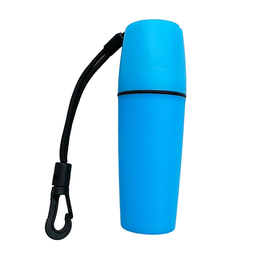 Waterdichte Fles Met Lanyard Haak 30Cm Capsule Houder Organizer Container Box Voor Duiken Kayak Kano Surfen Snorkelen