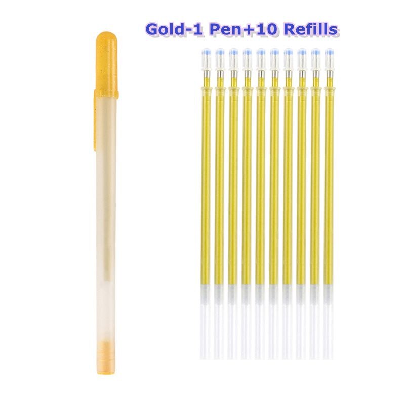 White Marker Pens Permanent Art Marker Graffiti Metalic 0.8mm Gold Silver White Gel Pen Comic Sketch Drawing Art Supplies: Navy Blue