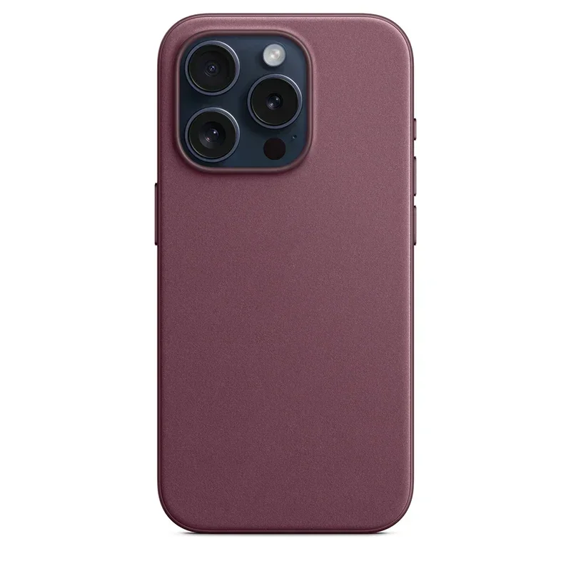Originele Apple 15 Case Finewoven Magsafe Case Voor Iphone 15 Pro Max 15 Plus Case Draadloos Opladen Vallen Magnetische Beschermhoes