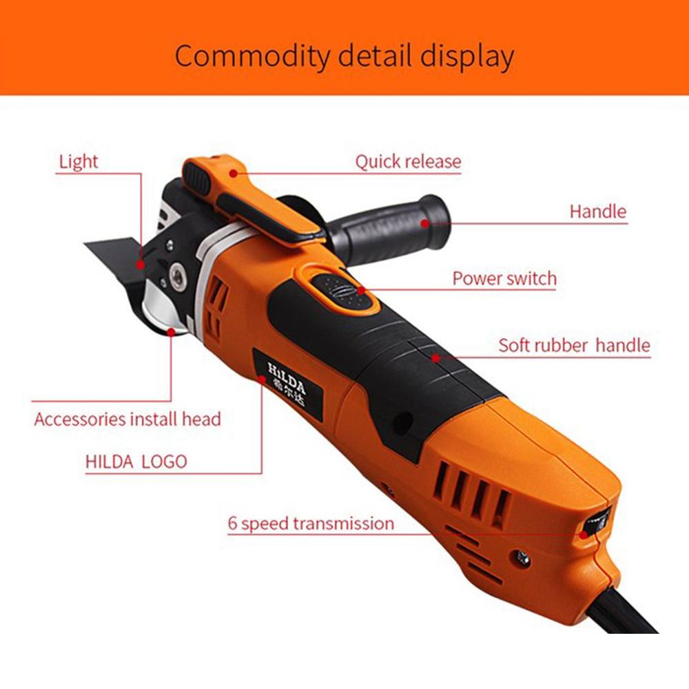 Oscillating Multi-Tools Renovator Tool Oscillating Trimmer Home Trimmer woodworking Tools Multi-Function Electric Saw