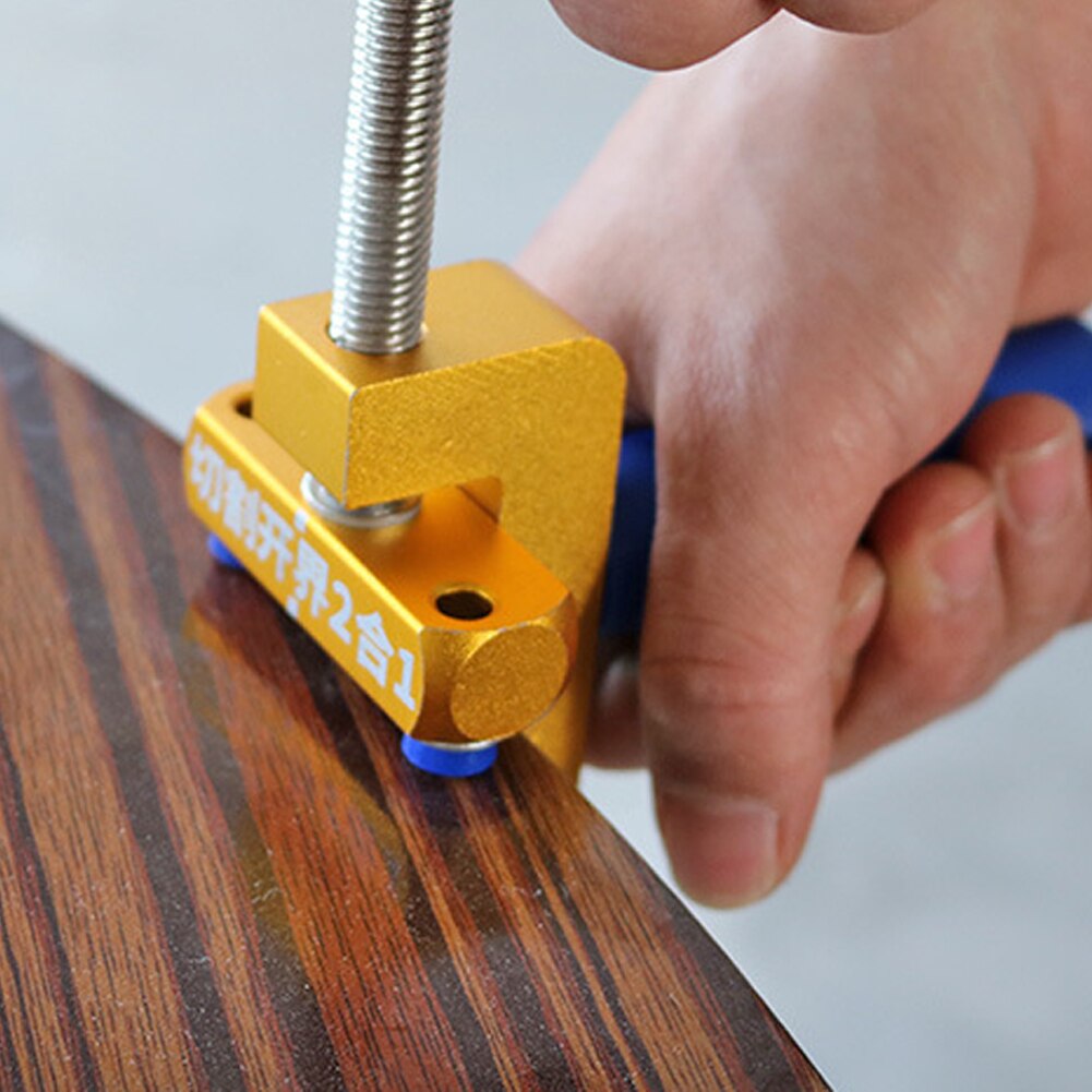 2 in 1 Manual Tile Cutter with Wheel Diamond Roller Multifunction Glass Cutter Divider Ceramic Tile Opener Handheld Tools