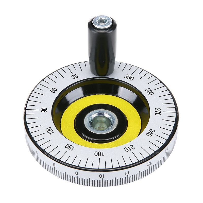 80mm Revolving Milling Machine Lathe Handwheel For Solid Bakelite Hand Wheel Scale Handwheel Machinery Accessaries