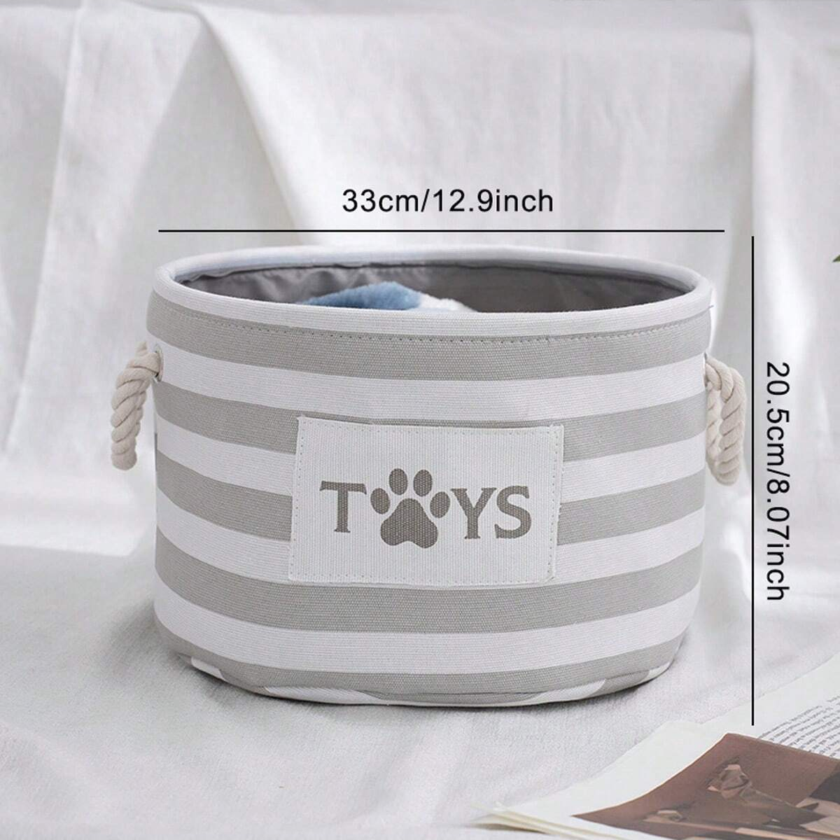 Mir de Rangement en Tissu pour Jouets et Snacks pour Animaux de Compagnie, Divers, 1 Pièce