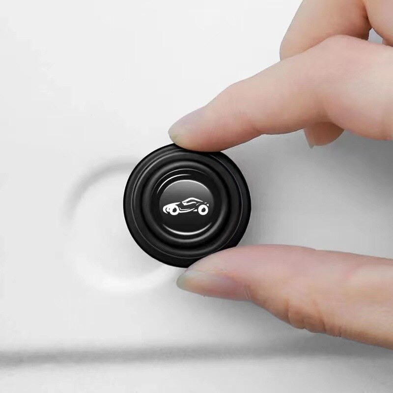 5/10Pcs Cars Door Shock Stickers Universal Auto Soundproof Buffer Pier Anti-collision Silicone Trunk Insulation Auto Crash Pad