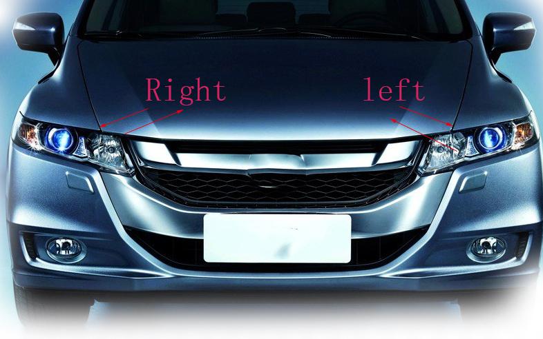 Koplampen koplampen glazen masker lamp cover transparante shell lamp maskers Voor Honda Odyssey